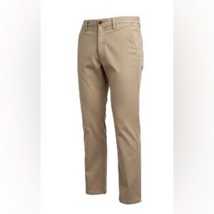 Men's Slim Straight Chino Pants - Beige